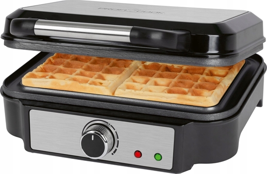 Picture of ProfiCook ProfiCook waffle maker PC-WA 1241, waffle maker (black/stainless steel)