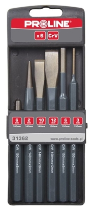 Attēls no Pro-Line Zestaw wybijaków przecinaków i punktaków 6szt. 31362