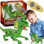 Picture of ProNice DUY DINOZAUR ROBOT ZDALNIE STEROWANY NA PILOT WIATO DWIK CHODZI RYCZY