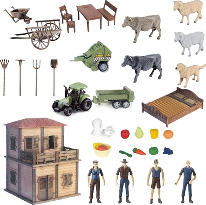 Picture of ProNice DUY ZESTAW FARMA GOSPODARSTWO DOMEK ROLNICY ZWEIRZTA GOSPOSIA AKCESORIA