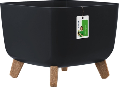 Attēls no Prosperplast Doniczka na nókach Gracia Square DGQL300 Antracyt