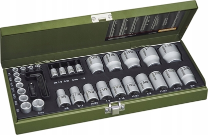 Attēls no Proxxon Zestaw nasadek calowych PROXXON [36 czci]