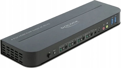 Picture of Delock HDMI KVM Switch 4K 60 Hz with USB 5 Gbps and Audio