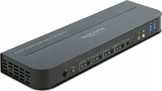 Picture of Delock HDMI KVM Switch 4K 60 Hz with USB 5 Gbps and Audio