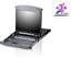 Изображение Przecznik KVM ATEN KL1516AM, TFT 43 cm, VGA, PS/2-USB over Kat 5, 16 portów, niemiecki ukad klawiatury