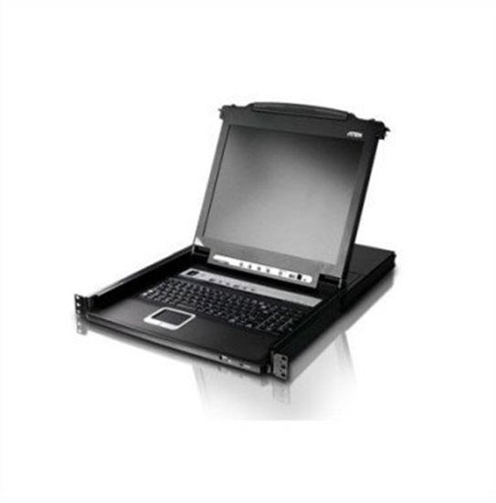 Picture of Przecznik KVM LCD ATEN CL5708M 43 cm, USB-PS/2, VGA, 8 portów, US-Layout