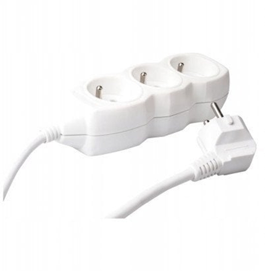 Изображение Przeduacz Emos P0315R 3 gniazda 5m 3 1,5mm