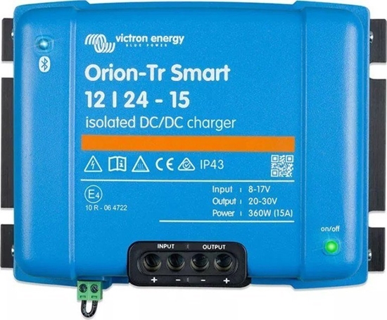 Изображение Przetwornica Victron Energy Victron Energy Konwerter Orion-Tr Smart 12/24-15A Isolated DC-DC charger