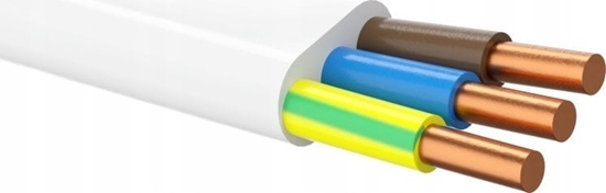 Picture of Przewód AKS Przewód elektryczny YDYp(o) 3x1.5 450/750V (100m) (EE0017) (EE-YDYP-315-100-1)