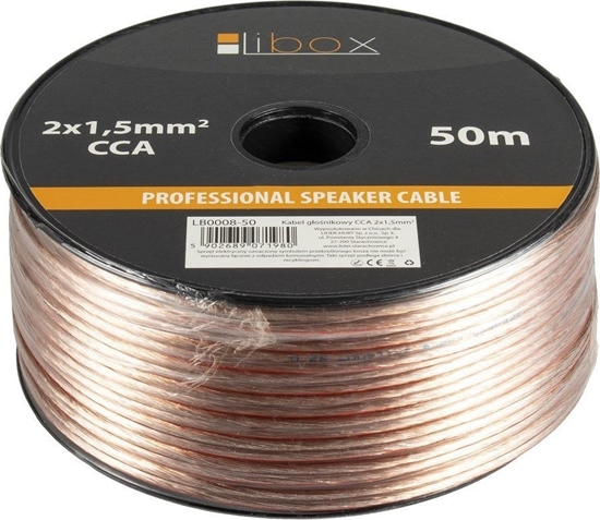 Изображение Przewód Libox Kabel gonikowy 2x1,50 LB0008-50