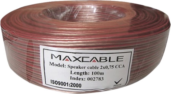 Picture of Przewód Maxcable MaxCable Przewód kabel gonikowy TLYp CCA 2x0,75mm 100mb