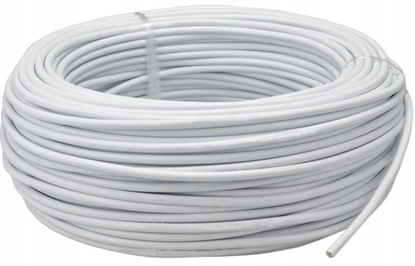 Изображение Przewód mieszkaniowy OMY 2x1mm2 300/300V biay krek 100m