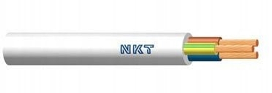 Изображение Przewód OWY 4x1mm2 300/500V biay krek 100m