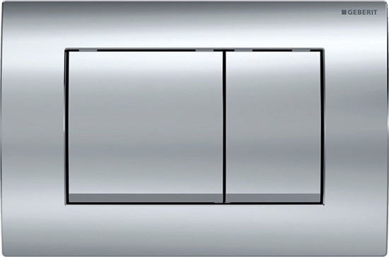 Изображение Przycisk spukujcy Geberit Delta 30 do WC chrom poysk (115.137.11.1)