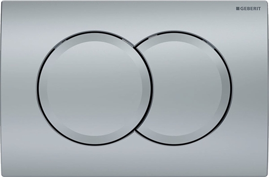 Изображение Przycisk spukujcy Geberit Przycisk uruchamiajcy Geberit Delta01, przedni, chrom-mat [1/10/180]