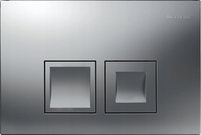 Изображение Przycisk spukujcy Geberit Przycisk uruchamiajcy Geberit Delta35, przedni, chrom-mat [1/10/180]