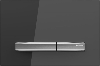 Изображение Przycisk spukujcy Geberit Przycisk uruchamiajcy Geberit Sigma50, przedni, szko dymione [1/5]