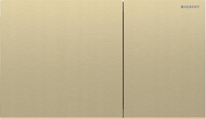 Изображение Przycisk spukujcy Geberit Przycisk uruchamiajcy Geberit Sigma70, przedni, stal nierdzewna mosidz