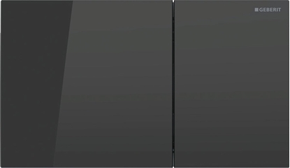 Изображение Przycisk spukujcy Geberit Przycisk uruchamiajcy Geberit Sigma70, przedni, szklo czarne