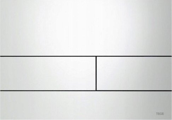 Изображение Przycisk spukujcy Sanplast PRZYC.SQUARE II 3/6L METALOWY BIAY PO.