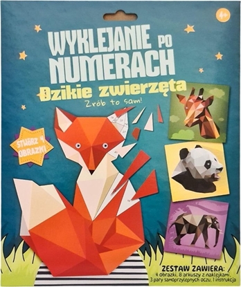 Изображение MCD Przyklejanie po numerach. Lisek