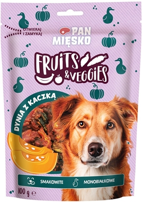 Picture of Przysmak dla psa Fruits & Veggies Dynia z kaczk (dorosy) 100g