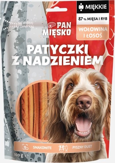 Picture of Przysmak dla psa Patyczki z nadzieniem Woowina i oso (dorosy) 100g