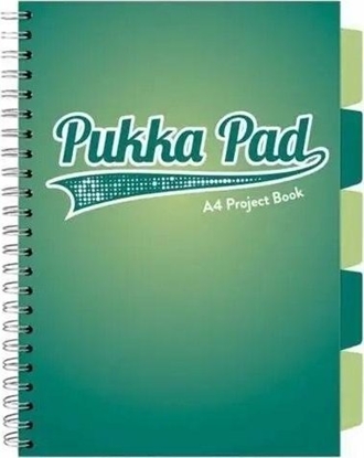 Attēls no Pukka Pad Project Book Dark A4/100K kratka turkusowy (3szt)