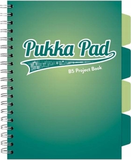 Picture of Pukka Pad Project Book Dark B5/100K kratka turkusowy (3szt)