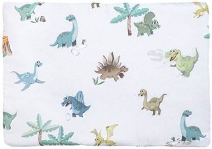 Picture of PULP-PODUSZKA BAWENIANA 40X60CM          DINOZAURY KOLOROWE