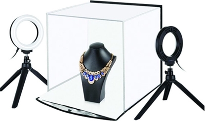 Picture of Puluz Fotografavimo d su iedini lemp komplektu, 30x30x30cm