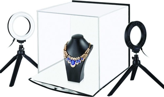 Picture of Puluz Fotografavimo d su iedini lemp komplektu, 30x30x30cm