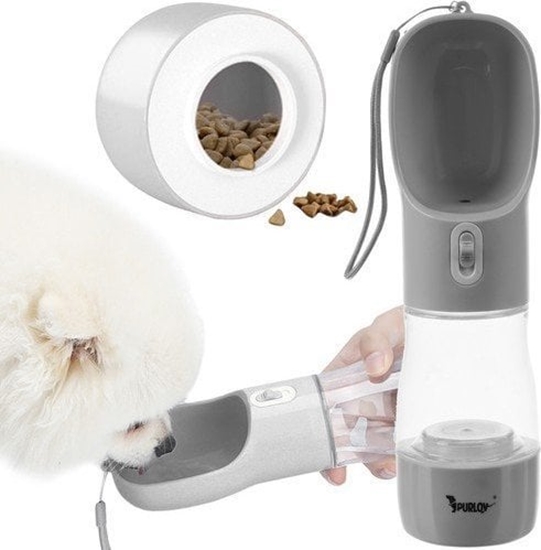 Picture of Purlov Butelka/ bidon z misk dla psa 21033