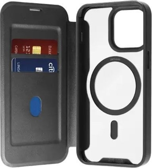 Picture of Puro Book Mag Case iPhone 16 Pro black