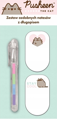Изображение Pusheen NOTES SPRZYL 30X50/30K 2SZT DLUG KOL PUSHEEN