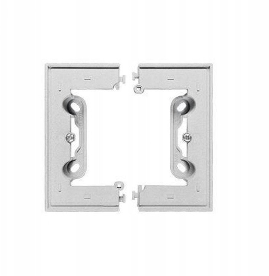 Picture of Puszka natynkowa Kontakt-Simon 55 TSC/143 pojedyncza, skadana do ramek LINE/DUO 1 szt. TSC/.. = 2 elementy aluminium mat