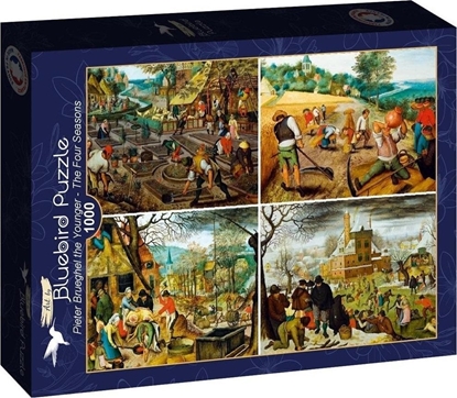 Picture of Puzzle 1000 Cztery sezonu - Brughel 1918