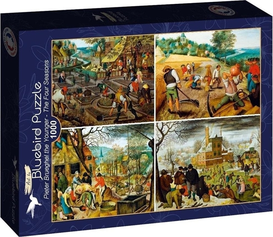 Picture of Puzzle 1000 Cztery sezonu - Brughel 1918
