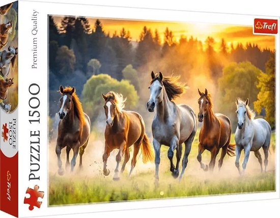 Picture of PUZZLE 1500 Dzikie konie 26215