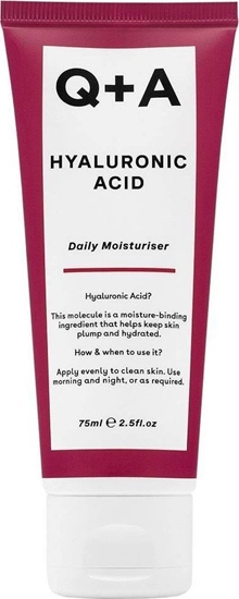 Picture of Q+A Hyaluronic Acid Daily Moisturiser nawilajcy krem do twarzy z kwasem hialuronowym 75ml
