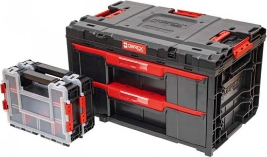 Picture of Qbrick ZESTAW QBRICK SYSTEM ONE DRAWER PROMO SET 1 RED