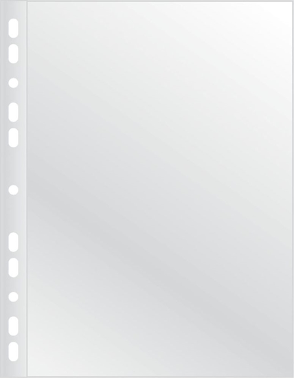 Picture of Q-Connect Koszulki na dokumenty, PP, A4, krystal, 50mikr., 100szt., w pudeku