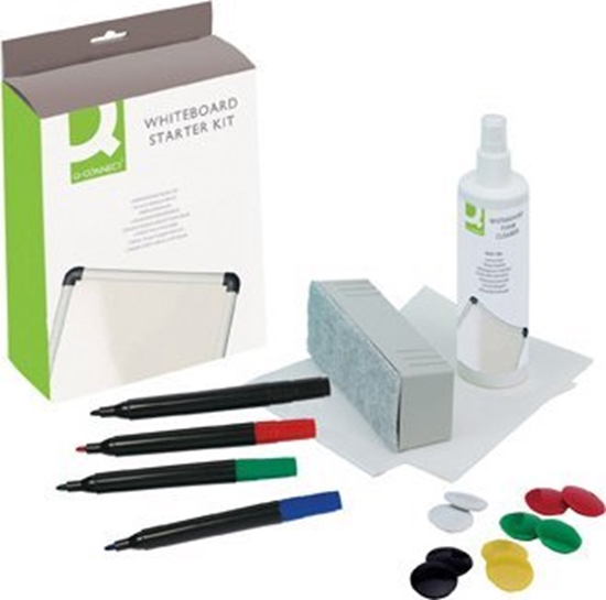 Изображение Q-Connect Zestaw startowy do czyszczenia tablic suchocieralnych Q-CONNECT