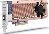 Picture of QNAP Card QM2 interface cards/adapter Internal PCIe, RJ-45