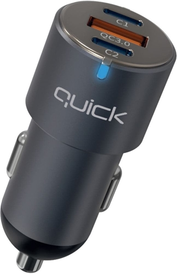 Изображение adowarka Quick Quick QC-420 1x USB-A 2x USB-C  (4752168145029)