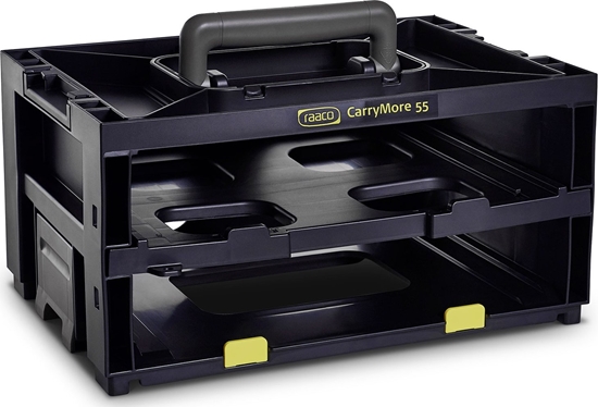 Изображение Raaco Storage and transport unit CarryMore 55 for 2 pcs. CarryLite 55 4x8.