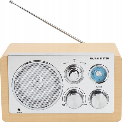 Изображение Radio Denver Radio AM/FM Denver TR-63LW light wood