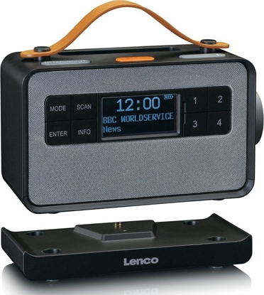 Picture of Radio Lenco Lenco PDR-065BK Tragbares DAB+/FM-Radio (Schwarz)
