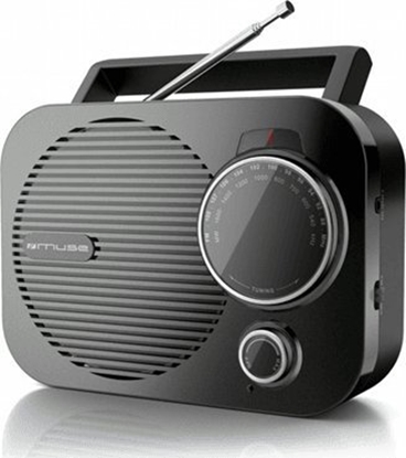 Attēls no Radio Muse Muse M-050 R Portable radio, AUX in, Black