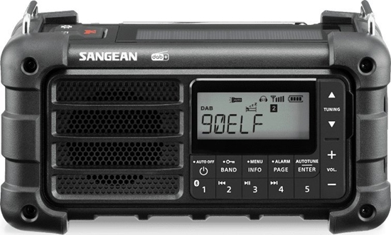 Picture of Sangean MMR-99 DAB black Emergency/Crank/Solar Radio